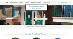 Desktop Screenshot of chouteauheights.com